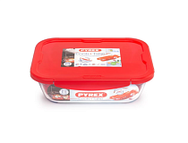 "Cook&Take" Блюдо прямоугольное 1.9л, 25х19х7см с крышкой