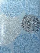 Упаковочная бумага "Голубой узор" 100х70см