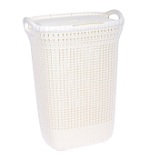 CURVER Корзина для белья "KNIT" 57л, 45,2х61,4х34,1см, цв.белый