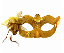 Маска карнавальная "Леди Кокетка" цв.микс