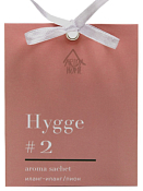 "Hygge #2" Аромасаше "Иланг-иланг/пион" 8х10х1,5см