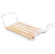 "НИКА" Сиденье для ванны раздвижное 70-77х27х16см