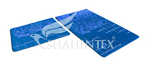 SHAHINTEX VINTAGE Набор ковриков для ванной 60х100см; 50х60см синий