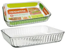 "Appetite" Форма для запекания прямоугольная 30х23х6см, 2,6л
