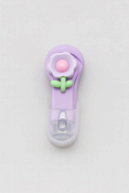 Маникюрные щипчики "Cute flower" цв.фиолетовый
