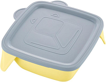 Ланч-бокс "Play with Me Teddy" 0,45л, цв.серый