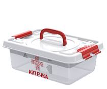 Аптечка с вкладышем 6л, 35,9х24,2х12,4см