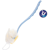 Щетка для тела "Premium - Fargo" 32х8см, цв.голубой