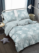 "Amore Mio" Комплект постельного белья "Quiet" 1,5сп, 70х70см, поплин