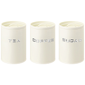 Набор банок для хранения "Tea, coffee, sugar" 1300мл, 3шт.