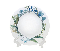 "Акварельный букет" Тарелка десертная 18см