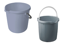 Ведро 10л, 29х23х28см, цв.ассорт