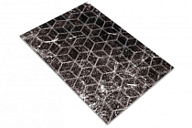 SHAHINTEX DIGITAL PRINT Коврик придверный влаговпитывающий с тиснением соты "Мрамор" 50х80см