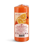 Свеча пеньковая "Апельсин" 9см