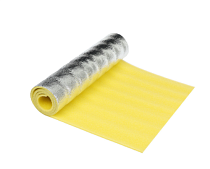 "Maclay" Коврик туристический фольгированный 180х60х1,5см, цв.желтый