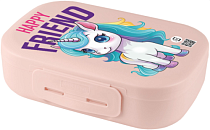 "ANDERSON" Ланч-бокс "Единорог" пластик 0,8л