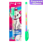 Ручка многоцветная "Кот"