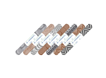 Коврик интерьерный противоскользящий "Элемент" 65х40см, в ассорт.