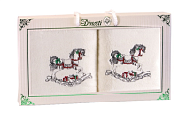 Набор полотенец "Лошадка-качалка " 40х70см, 2шт.