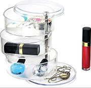 "You'll love" Органайзер для косметики "Лесенка" с выдвижными ящиками, 11,5х11,5х17,3см