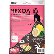 "НИКА" Чехол для гладильной доски, антипригарный 130х55см, в ассорт.