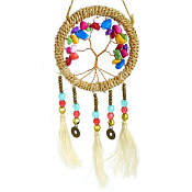 Ловец снов с камнями 14см