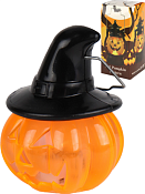 Светильник декоративный "Миссис тыква" с подсветкой 7х8см