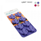 Форма для выпечки "Кактусы" 21х10,5х1,5см, цв.ассорт