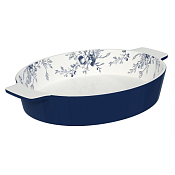 "MILLIMI" Цветы" Форма для запекания овал. 31х20,5х5см