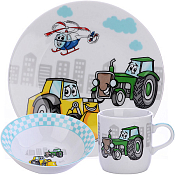 Набор посуды "Трактор" 3пр.