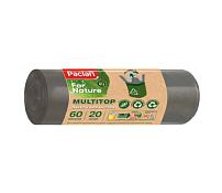 PACLAN Мешки для мусора "Multi Top FOR NATURE" 60л, 20шт.