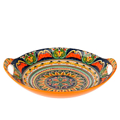 "Arabesque" Orange" Блюдо с ручками 22,5х20,5х4,5см
