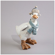 Фигурка "Гусь в шапке" 19см