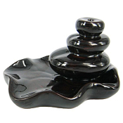 "Стелющийся дым" Подставка для благовоний "Камни" 12х7см