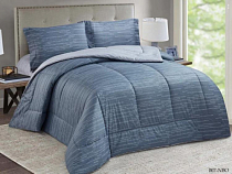 "Cleo"Notte Bianca" Комплект постельного белья с одеялом "Адриано" 2сп, 50х70см, сатин