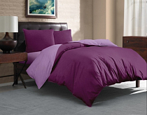 "Он и Она" Комплект постельного белья "Нежность фиалки" 1,5сп, 70х70см, поплин