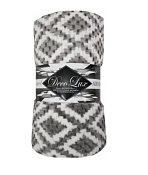 "Absolute" Плед "Deco Lux" 150х200см, цв.серый