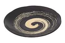 "Black" Тарелка с волнистым краем 20,5см