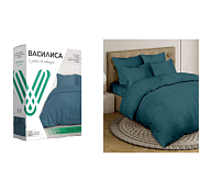 "Василиса" Комплект постельного белья "Океанический" 1,5сп, 50х70см, перкаль