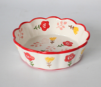 "Лето" Салатник 15,1х4,8см, 430мл, цв.красный