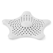 "Umbra "Starfish" Фильтр для ванны 15,5х0,5х15,5см, цв.белый