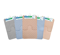 Набор ковриков для ванной из вспененного ПВХ, 50х52см; 50х85см, цв.в ассорт.