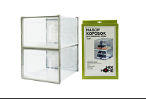 Набор коробок для хранения обуви 2шт 35х25х18,7см