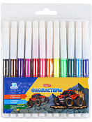 Набор фломастеров "Crazy truck" 12шт., 12цв.