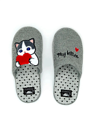 "Forio" Тапочки женские "Котенок" размер 39