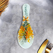 Подставка под ложку "Цвети.Нежная мимоза" 21х7,5х2см