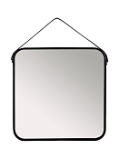 Зеркало настенное "LOFT" 50х50см, цв.черный