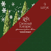 Набор свечей-таблеток (9шт) "Снежный кипарис"