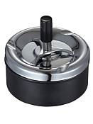 Пепельница "Классика" 10х5см, цв.черный