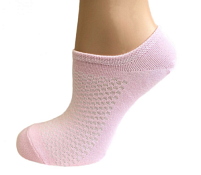 Носки "Сетка S" цв.розовый, размер 38-40
